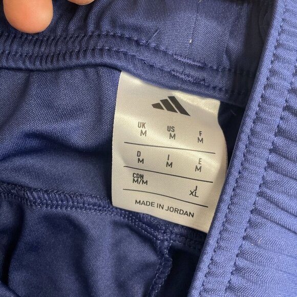 NWOT Adidas Men's Size M Navy Blue Athletic Shorts - Picture 5 of 7